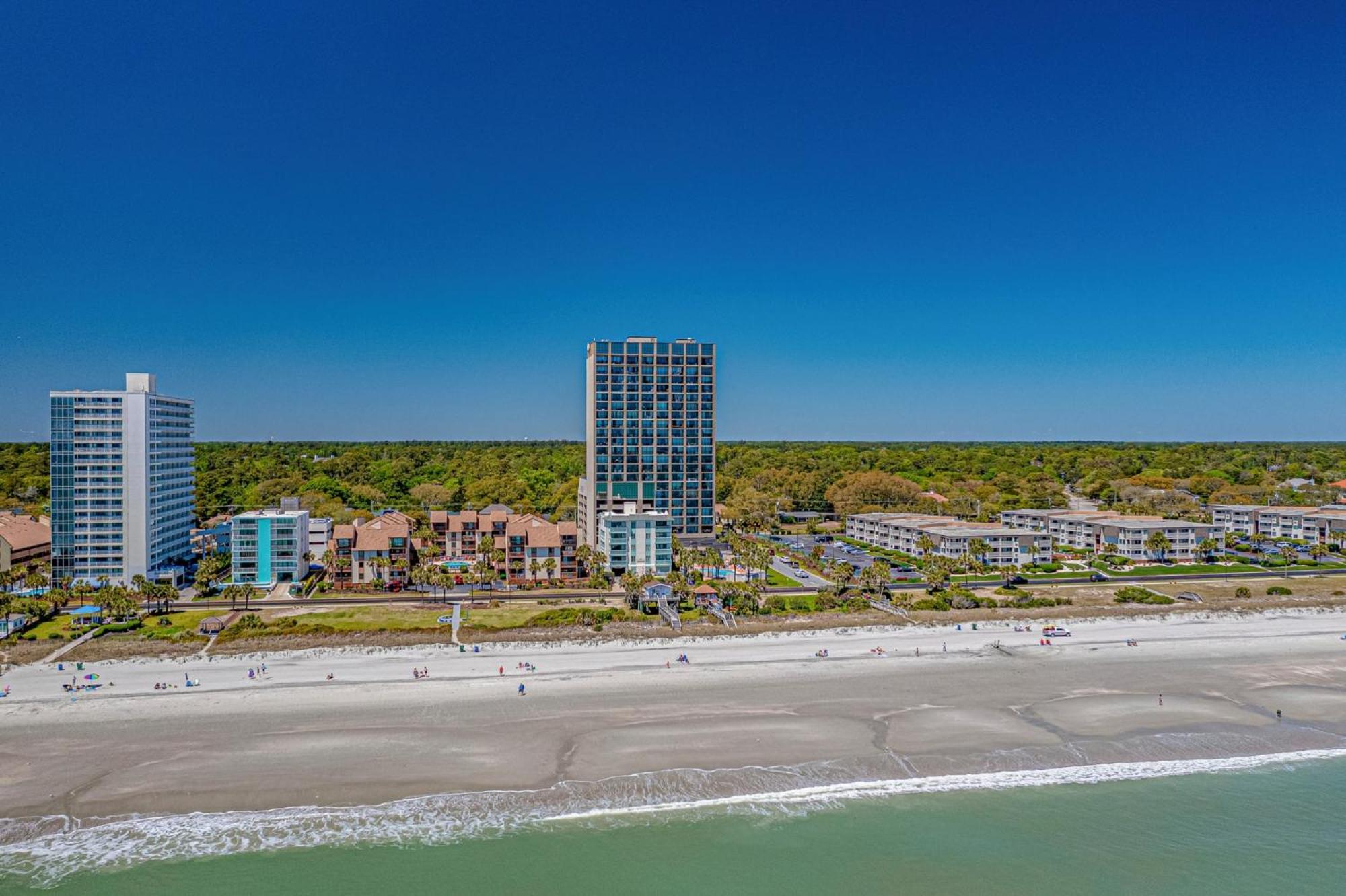 Ocean Forest Plaza Cozy Oceanfront Unit 1910 شاطئ ميرتل المظهر الخارجي الصورة