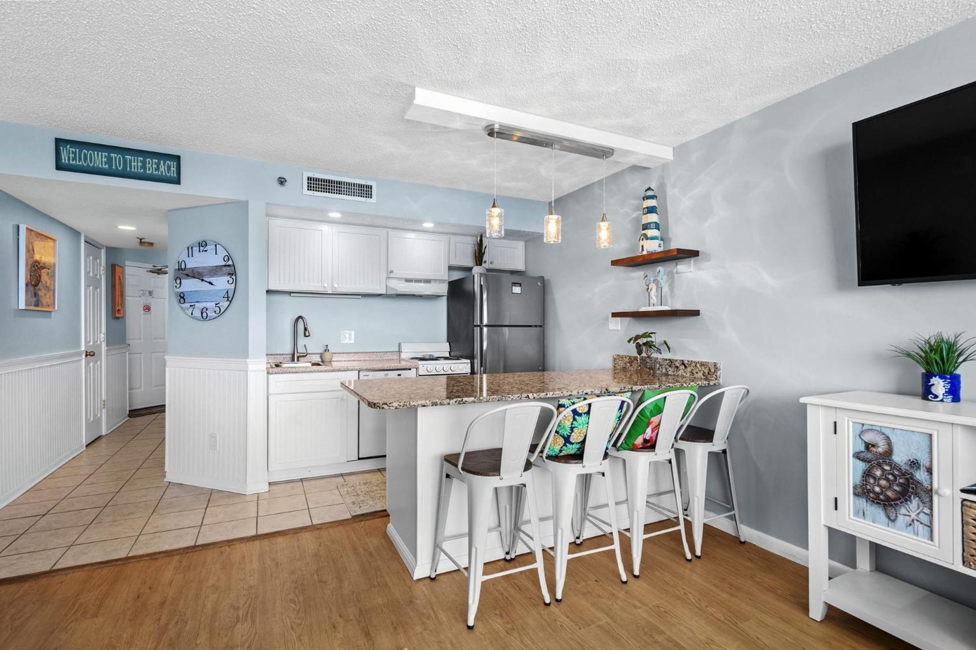 Ocean Forest Plaza Cozy Oceanfront Unit 1910 شاطئ ميرتل المظهر الخارجي الصورة