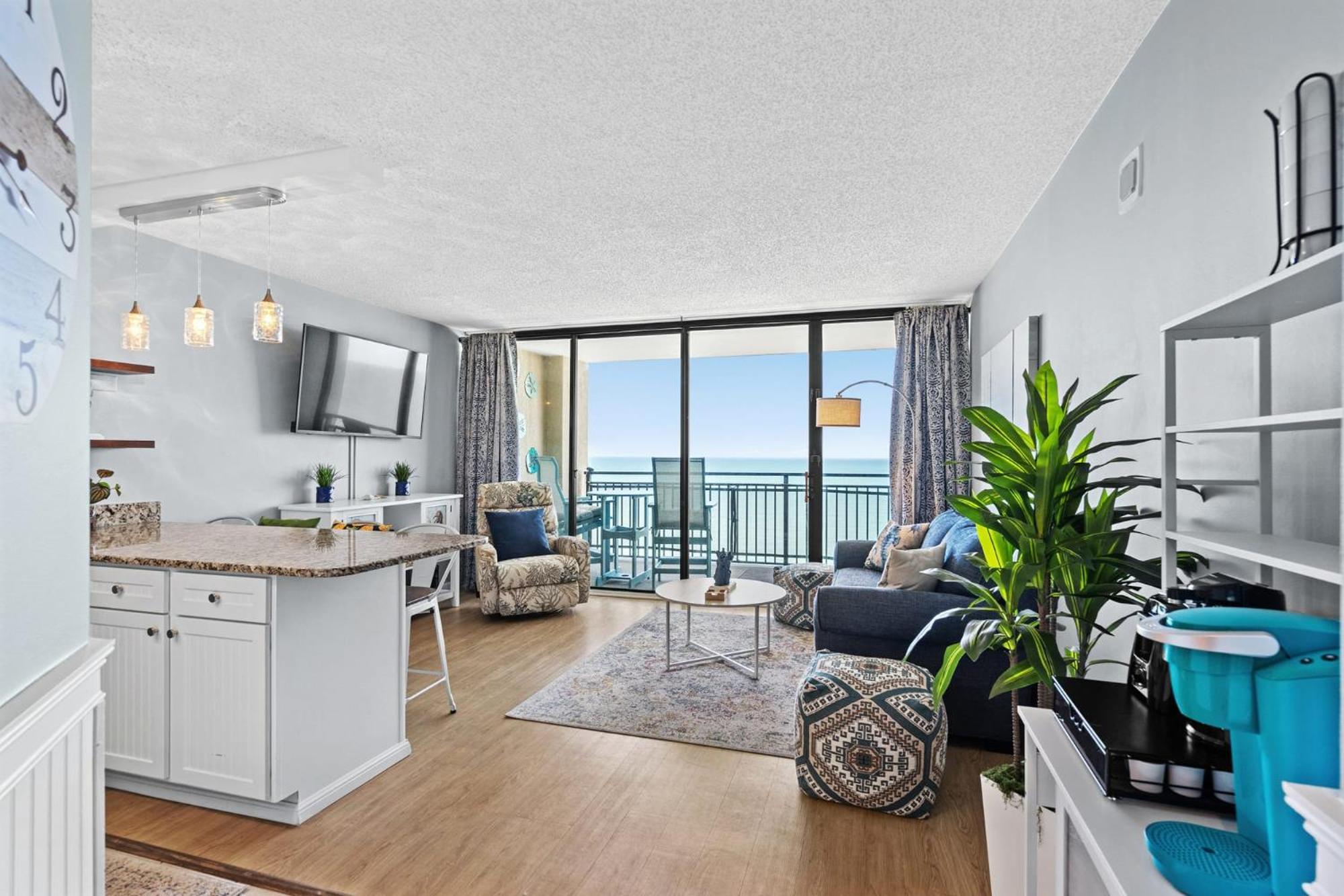 Ocean Forest Plaza Cozy Oceanfront Unit 1910 شاطئ ميرتل المظهر الخارجي الصورة