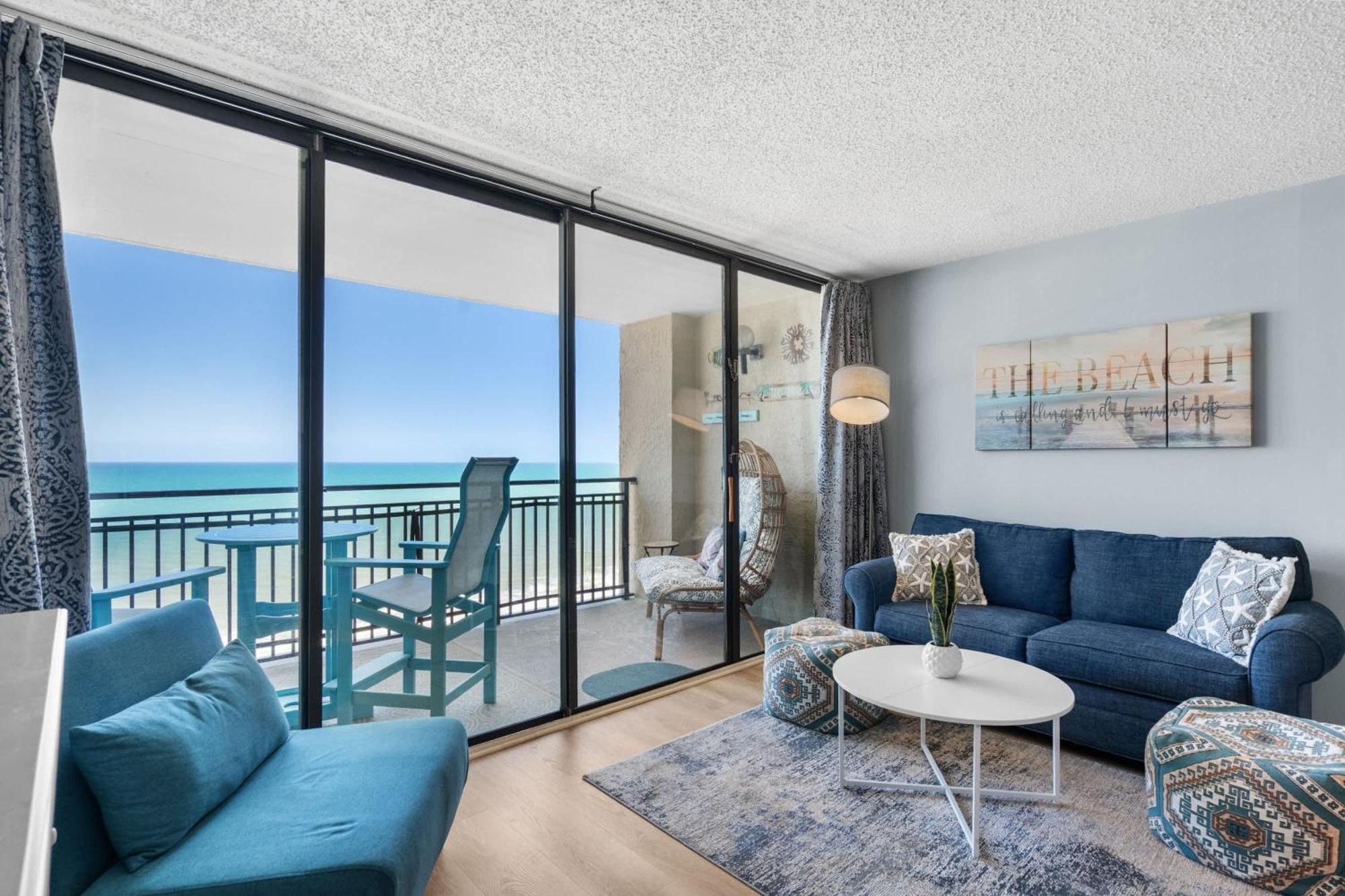 Ocean Forest Plaza Cozy Oceanfront Unit 1910 شاطئ ميرتل المظهر الخارجي الصورة