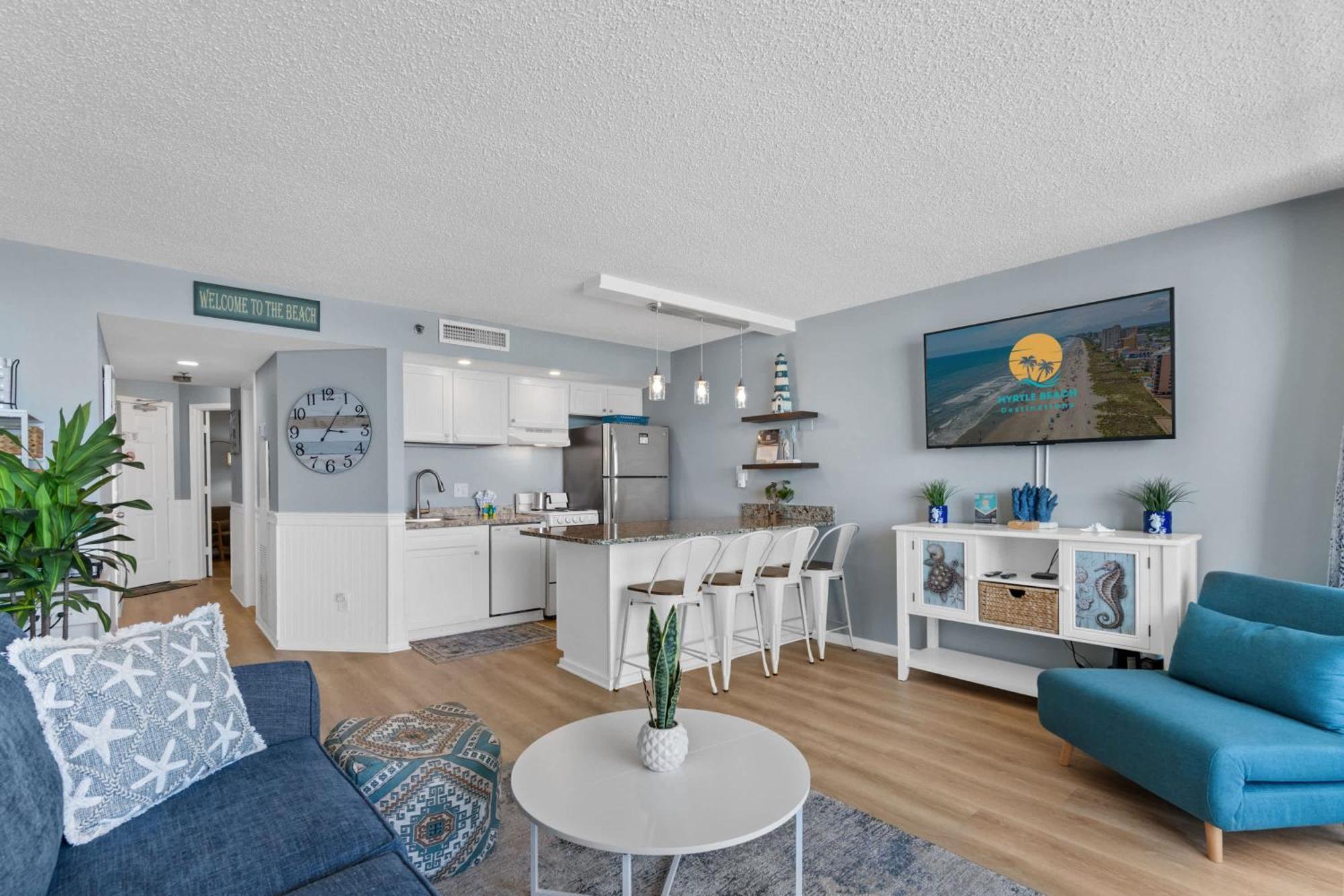 Ocean Forest Plaza Cozy Oceanfront Unit 1910 شاطئ ميرتل المظهر الخارجي الصورة
