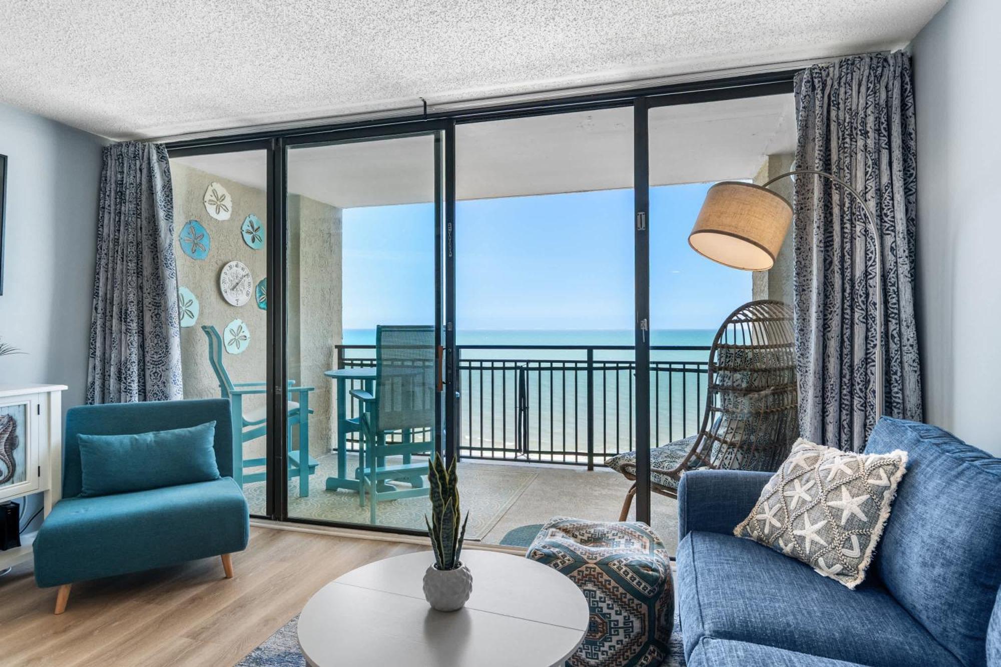 Ocean Forest Plaza Cozy Oceanfront Unit 1910 شاطئ ميرتل المظهر الخارجي الصورة