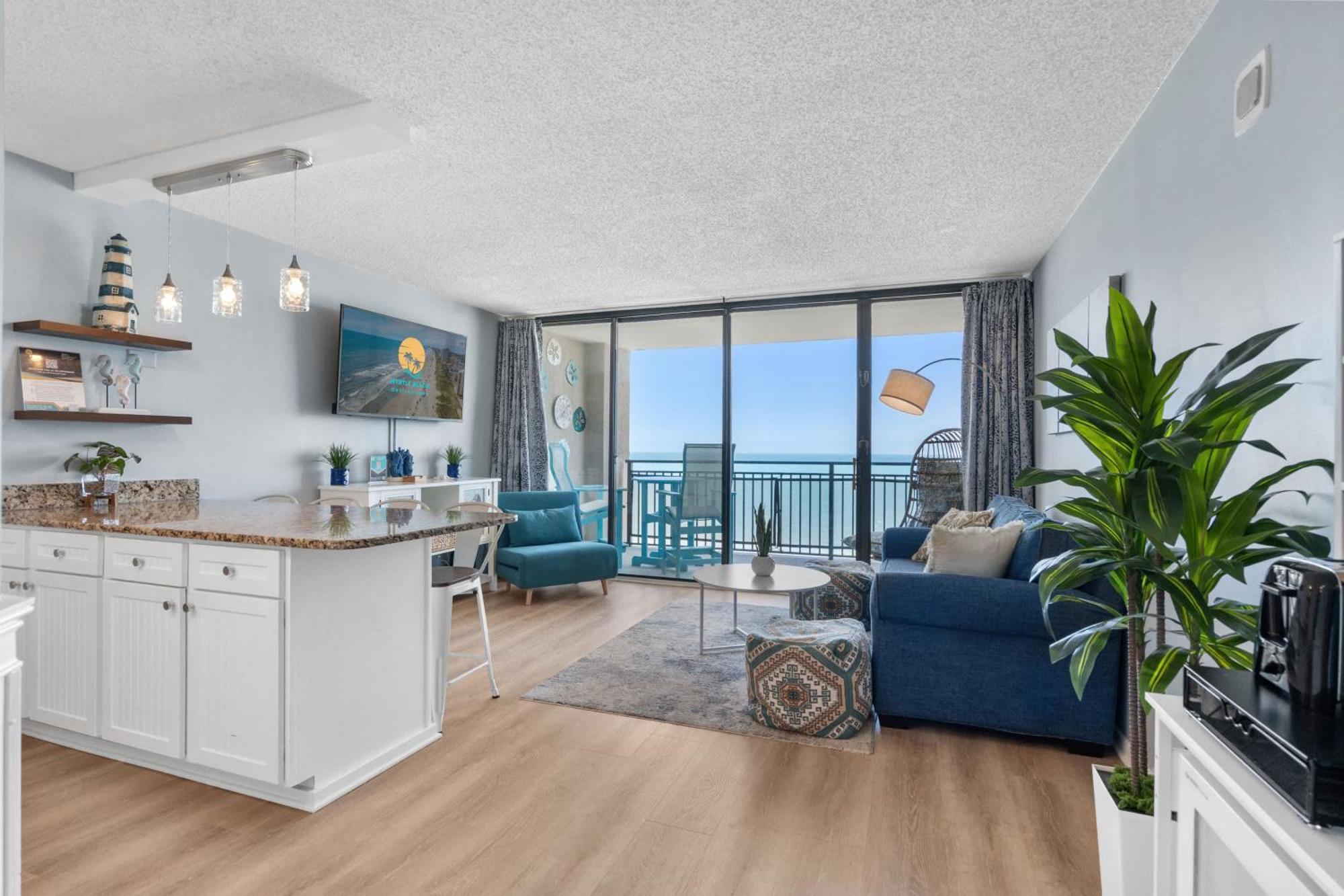 Ocean Forest Plaza Cozy Oceanfront Unit 1910 شاطئ ميرتل المظهر الخارجي الصورة