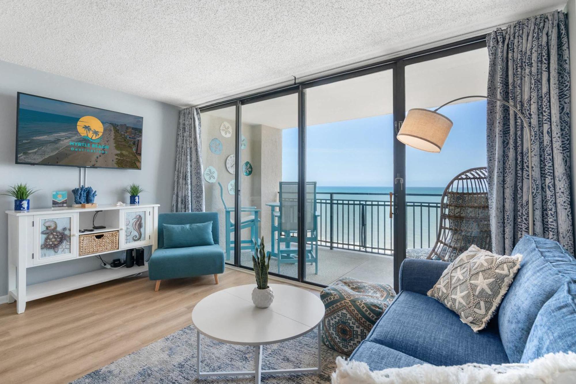 Ocean Forest Plaza Cozy Oceanfront Unit 1910 شاطئ ميرتل المظهر الخارجي الصورة